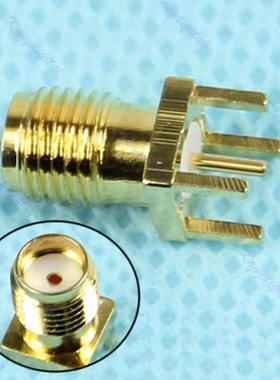 PCB Mount SMA Female Plug Straight Receptacle Solder Adapter