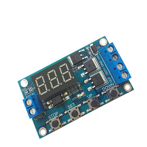 5PCS Trigger Cycle Timer Delay Switch Circuit Board MOS Tube