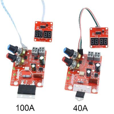 1 Pcs NY-D01 40A 100A Digital Display Spot Welding Time And