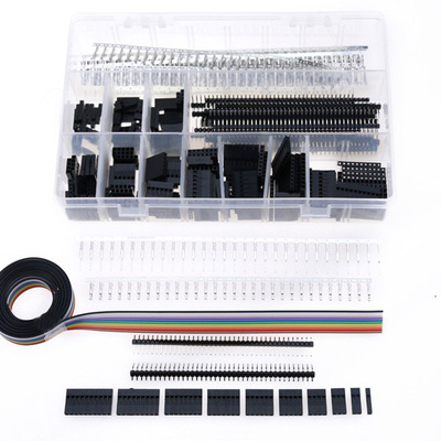 635pcs Pin Connector Portative Wire Jumper Crimp Pin Connect