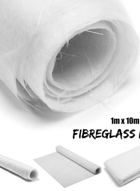 10m 30g Alkali Free Glass Fibreglass Mat Fiber Glass Cutting