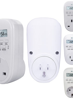Setting of Clock/ On/ Off Time Timer Switch Energy Saving Sm