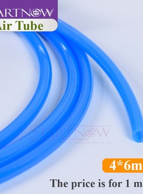 Blue Air Tube Flexible Hose 6x4mm Polyurethane Pipe Pneumat