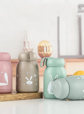 300ML Insulated Vacuum Water Bottle Stainless Steel Thermal