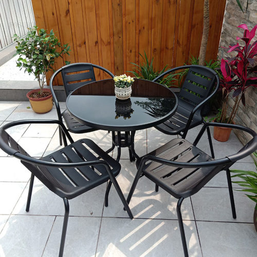 Nordic Multi-style Garden Furniture Set Minimalist Modern