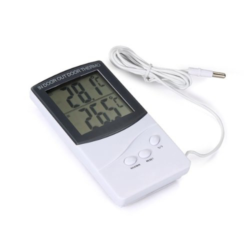 thermometer inside outside temperature probe