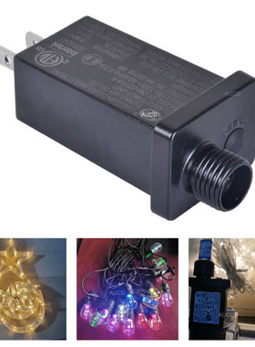 6W AC 90-240V To DC 29V@0.2A 8 Function US Plug IP44 LED Lig