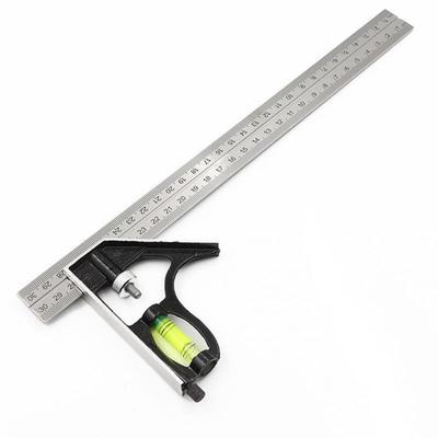 300mm 12inch Engineers Combination Square Protractor Ruler f