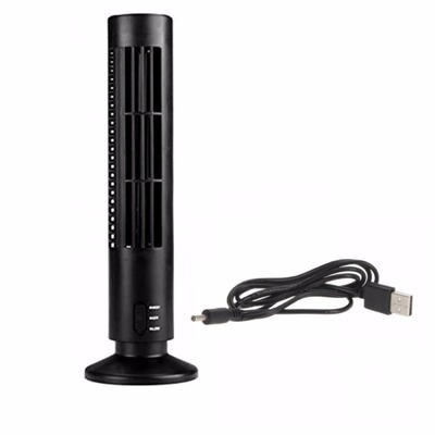 Mini Fan USB Powered Tower Shape PC Laptop Desktop Cooling F