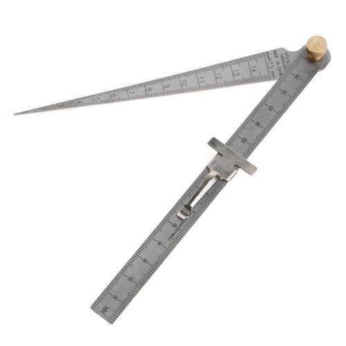 Welding Taper Feeler Bore Gauge Gage Depth Ruler Hole Inspec