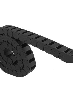 Machine tools towline drag chain Black 15 x 20 mm