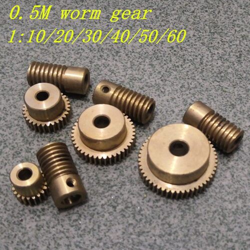 0.5M s worm gear 1:20 1:30 1:40 1:50 1:60  Electric Motors b