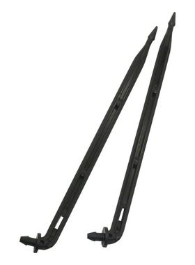 600 Pcs 3mm Curved Arrow Dripper Micro Drip Emitter Garden