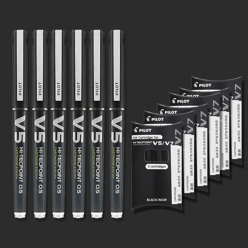 Pilot BXC-V5 BXC-V7 Gel Pen 0.5mm 0.7mm Hi-Tecpoint Ink Cart