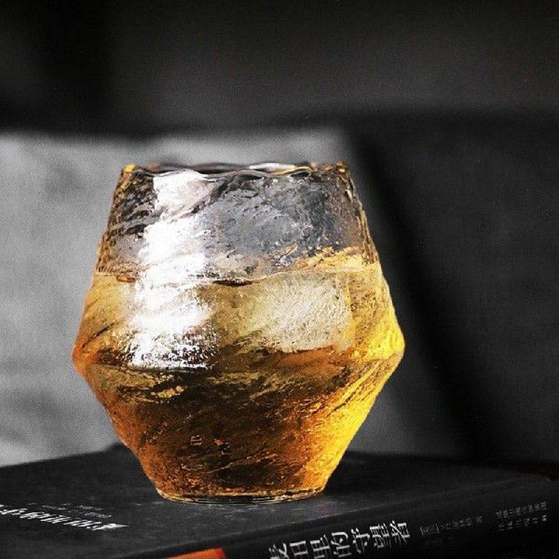 japanese handmade hammered whiskey glass heat-resistant juic