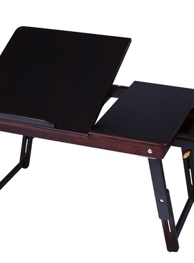 Laptop Table Simple Computer Desk With Fan For Bed Sofa Fold