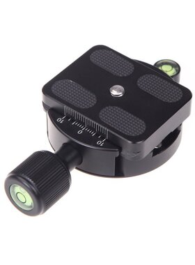 DM-55 Clamp and QR Release Plate with Gradienter for 55mm Ba