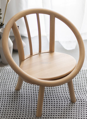 Children Chair Environmentally Friendly Pure Solid Wood