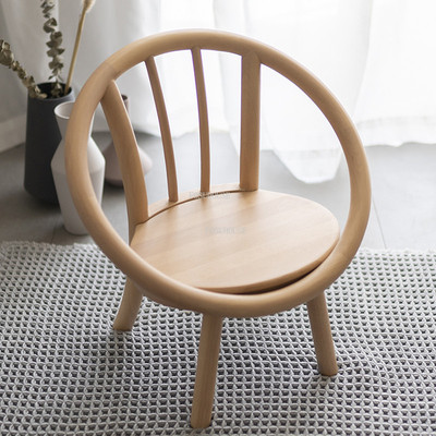 Children Chair Environmentally Friendly Pure Solid Wood