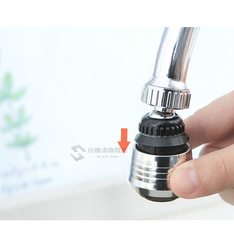 Water faucet splash head lengthening extender domestic tap w