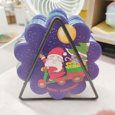 6piece Christmas Coasters Heat-insulated With Table Setting