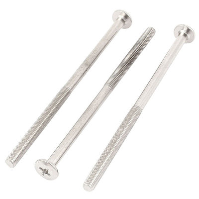 3 Pcs M6x120mm Phillips Flat Head Countersunk Bolts Screws S