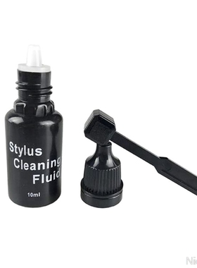 10ml Vinyl Records Cleaning Fluid with Needle Cleaner Brush