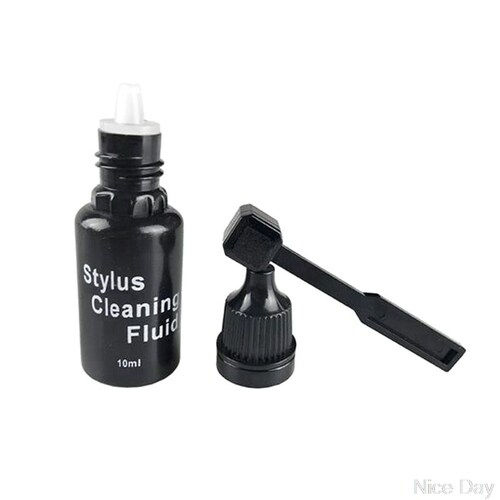 10ml Vinyl Records Cleaning Fluid with Needle Cleaner Brush