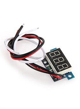 Mini ammeter meters Panel 0 -1A current display LED blue