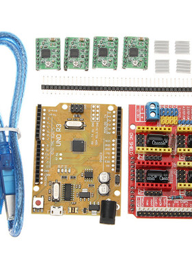 CNC Shield V3 Expansion Board + 4xA4988 Step Motor Driver Mo