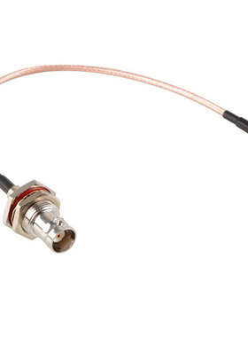 20CM Cable BNC Female Nickel plating Jack Bulkhead To SMA Ma