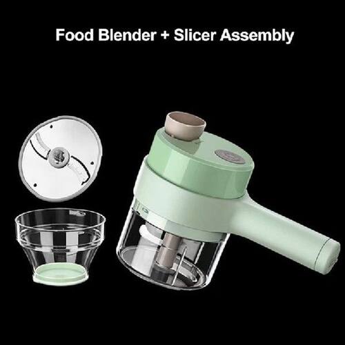 Multifunction Food Chopper Slicer 4In1Electric Vegetable