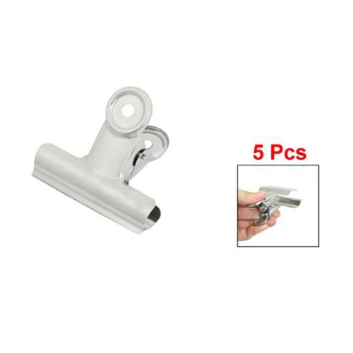 5 Pcs Office File Document Paper Binder Clips