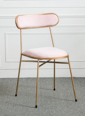 Nordic Dining Chairs Creative Luxury Iron Chair Negotiation