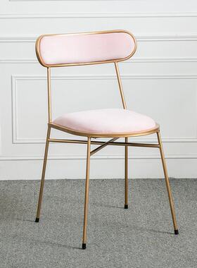 Nordic Dining Chairs Creative Luxury Iron Chair Negotiation