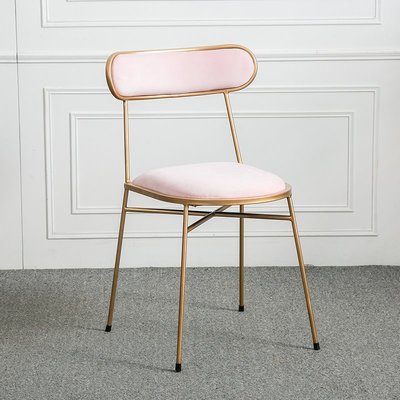 Nordic Dining Chairs Creative Luxury Iron Chair Negotiation