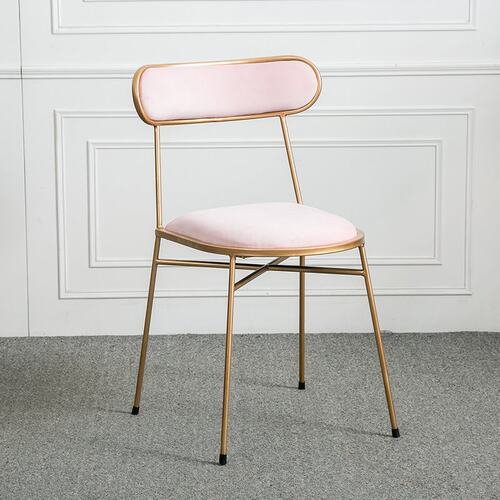 Nordic Dining Chairs Creative Luxury Iron Chair Negotiation