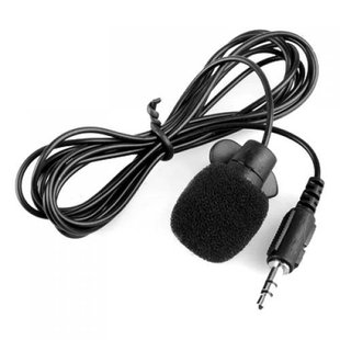 3.5mm Clip on Lapel Microphone for PC Laptop