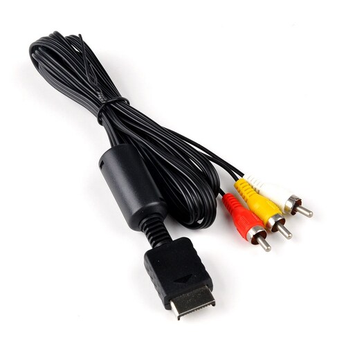 Male to 3 RCA Audio Video AV Cable Cord Adapter Converter Co