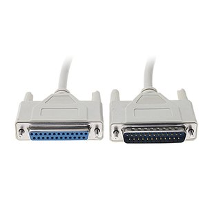 Male to Female 25 Pin Parallel DB25 Printer Cable 2.7M