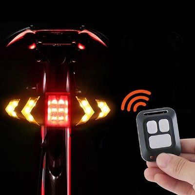 Bicycle Light Warning Bike Rear Light USB Rechargeable Tail