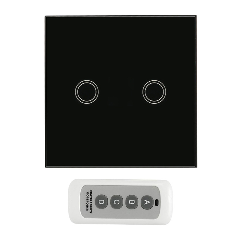 Wall Touchless Switch Outlet EU Light Socket Panel On/Off To