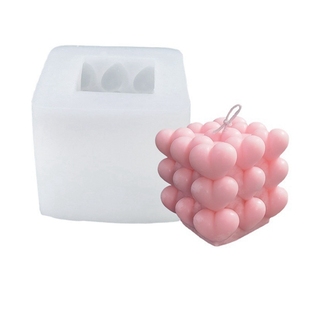 Candle Silicone Shaped Mold Love Hot Heart