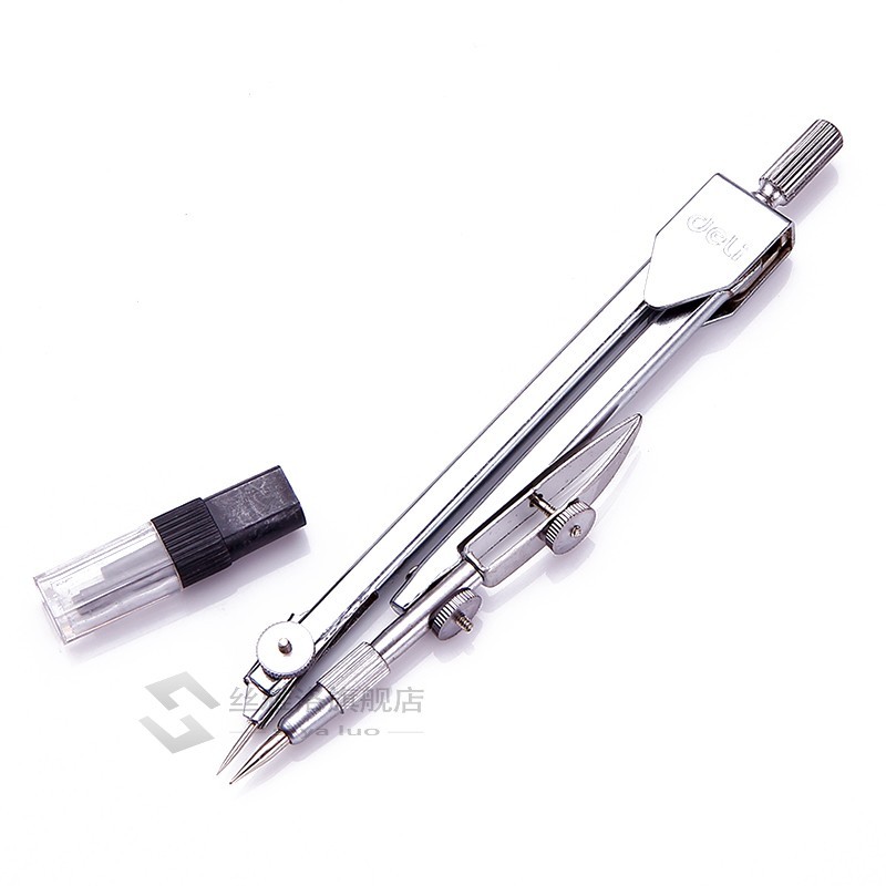 Deli Stainless Steel Drawing Compass Math Geometry Tools for