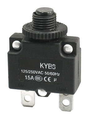 AC125/250V 15A ReButton Circuit Breaker Overload Protector