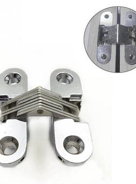 2pcs Hidden Hinge Invisible Hinges Concealed Barrel Wooden B
