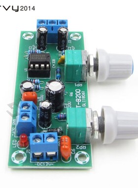 DC 12V 24V Low-pass Filter NE5532 Bass Tone Subwoofer Pre-Am