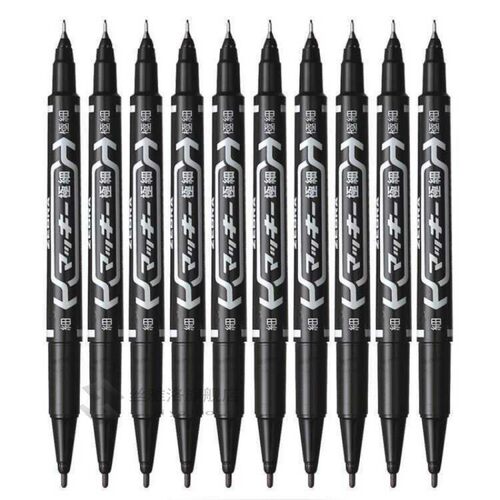*10Pcs/Set Fineliner Pen drawing Painting Black Pigt Liner W