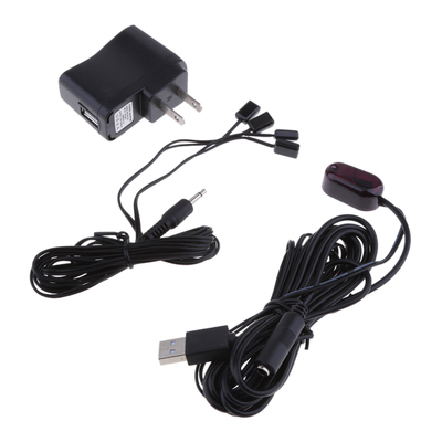 US IR Infrared Repeater 4 Transmitter 1 Receiver Cable Tool