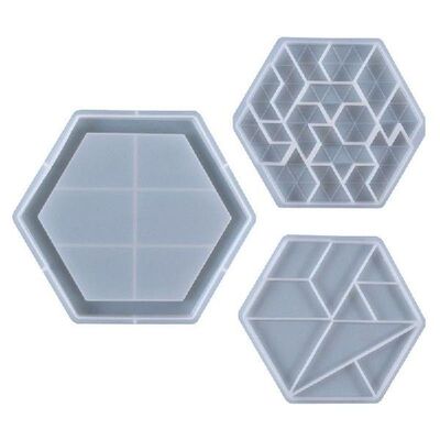 Tangram Silicone Mould Game Board Resin Mould Reusable